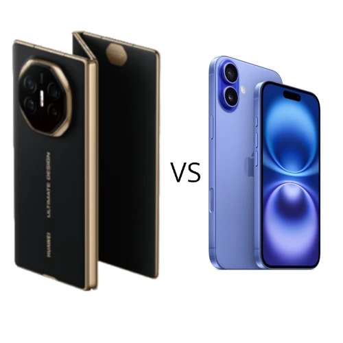 what is the most comfortable, Styllist and long-lasting phone  Huawei Mate XT Ultimate vs iPhone 16?